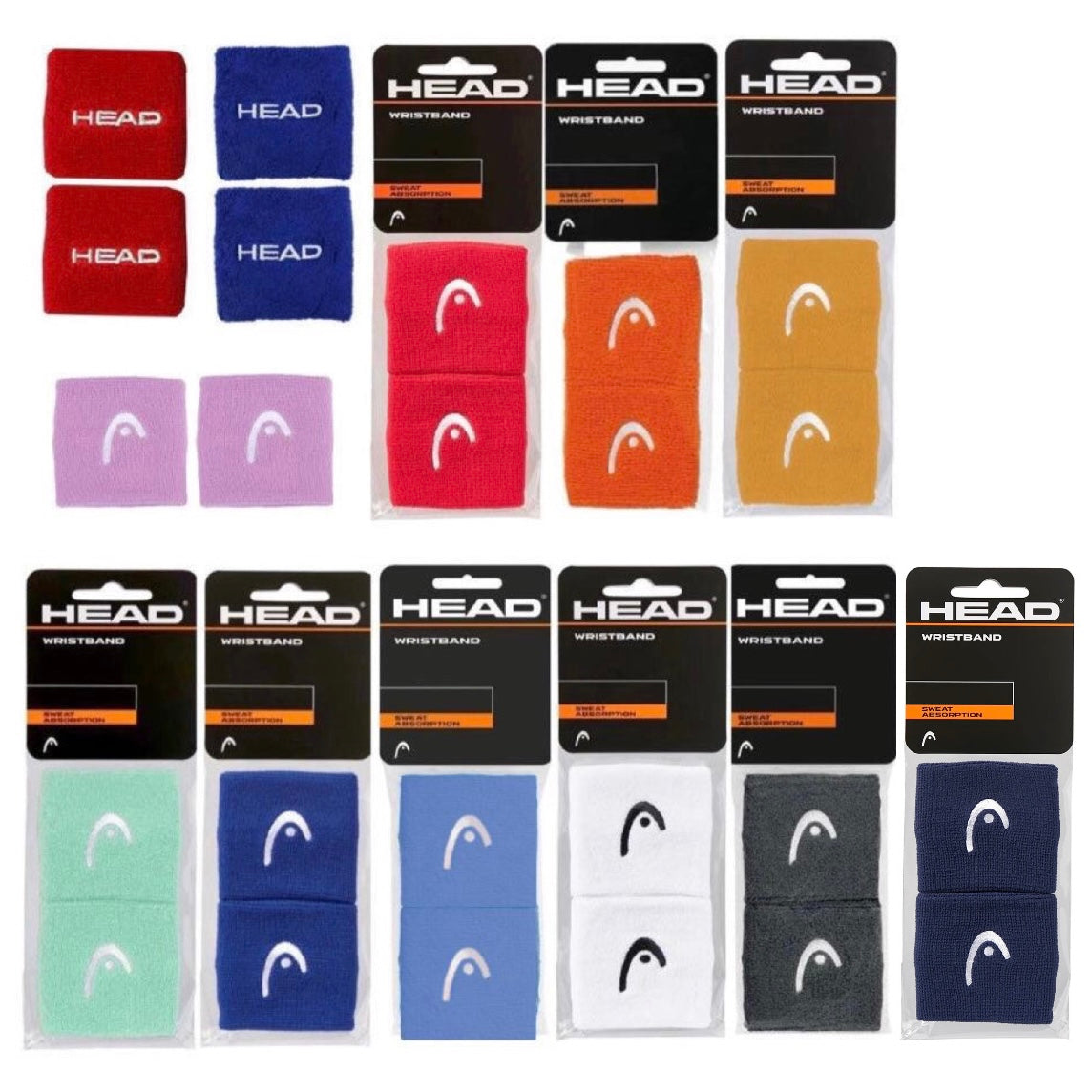 Head Singlewide 2.5” Wristbands (a pair) - SportStation HK