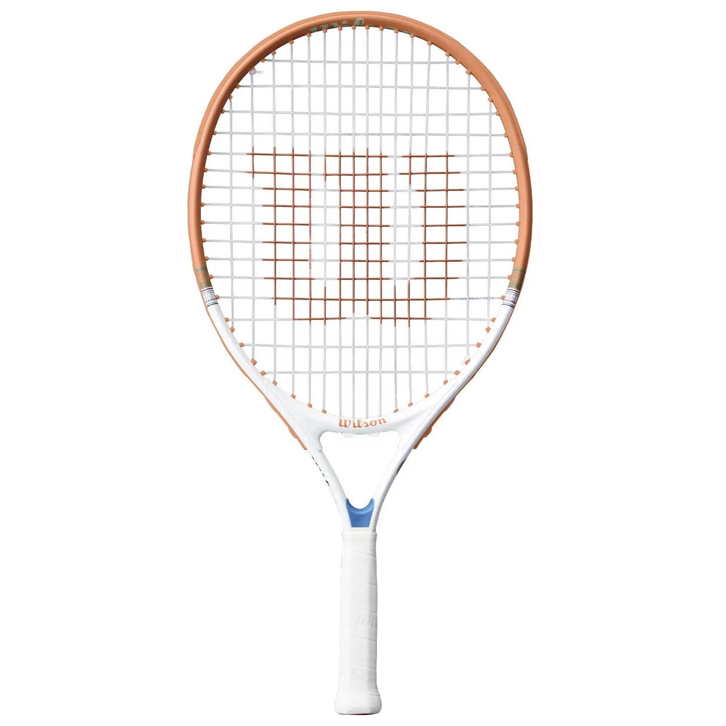 Wilson 2026 Roland Garros Elite 21 Junior Tennis Racket (Clay-white) (prestrung)