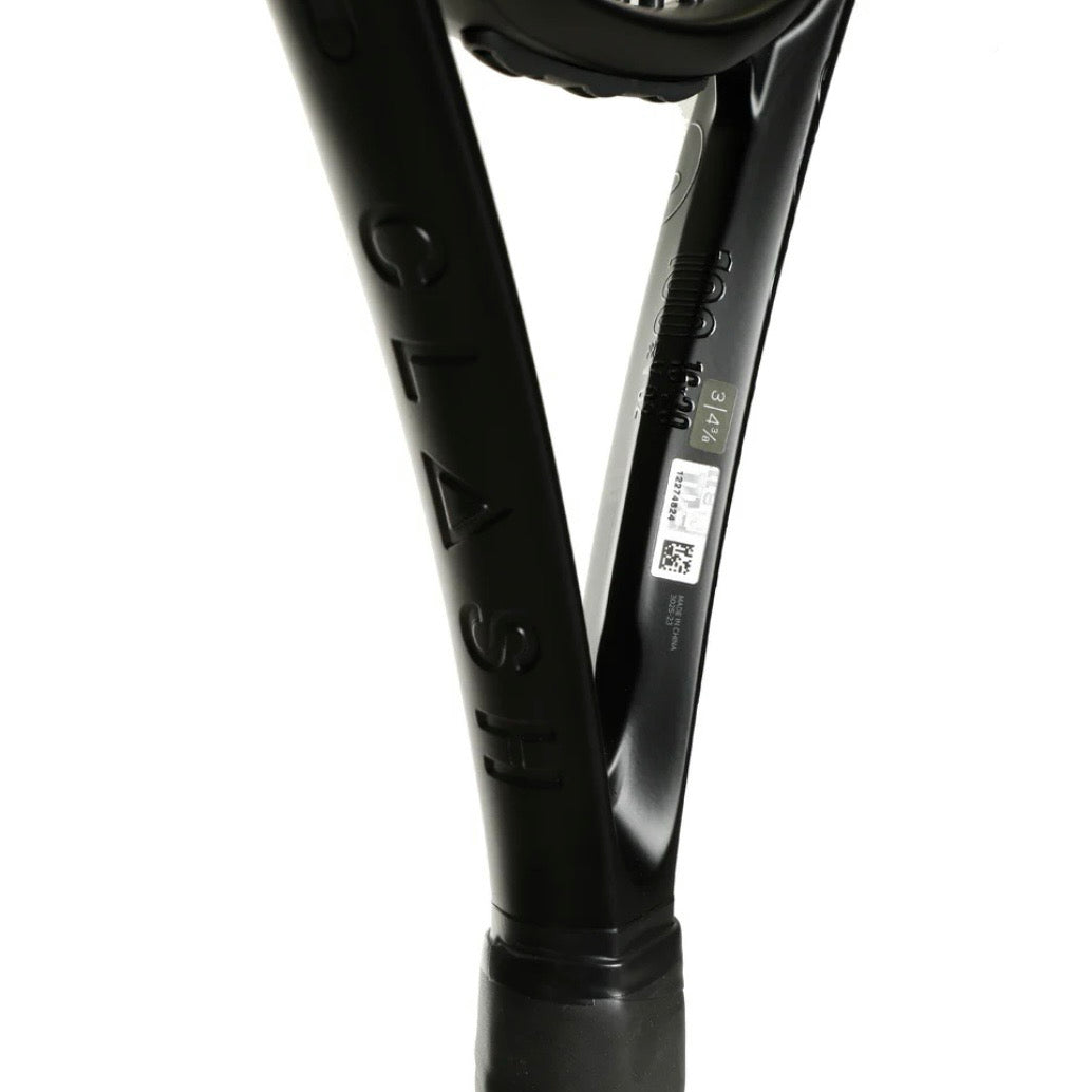 Wilson Clash 100 Pro v2 Noir Limited Edition Tennis Racket (310g) (Unstrung)