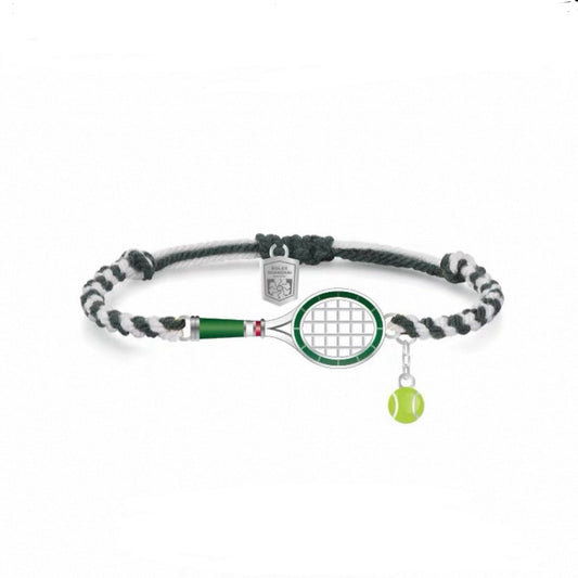 Rolex Shanghai Masters Tennis Racket Adjustable Cord Bracelet