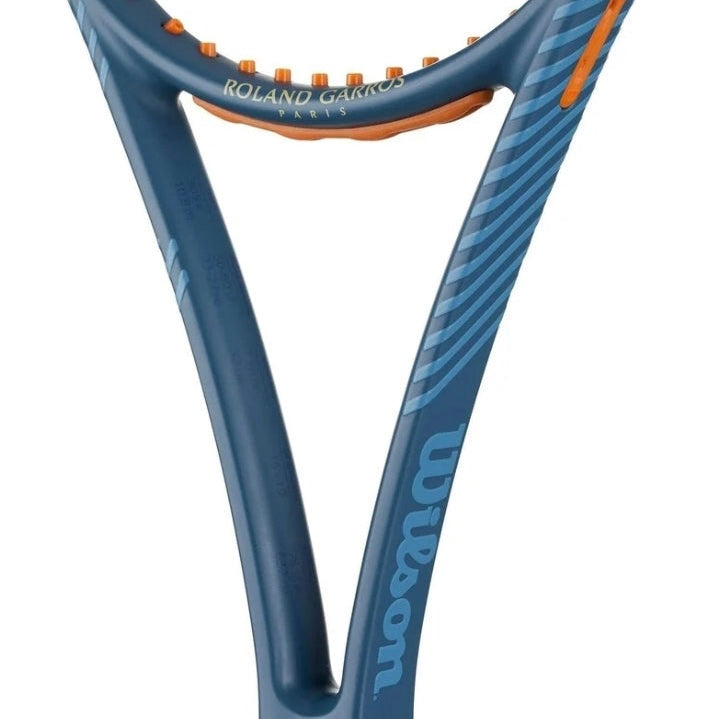 Wilson Blade 98 16x19 v9 Roland Garros 2024 Tennis Racket (305g) (Unstrung)