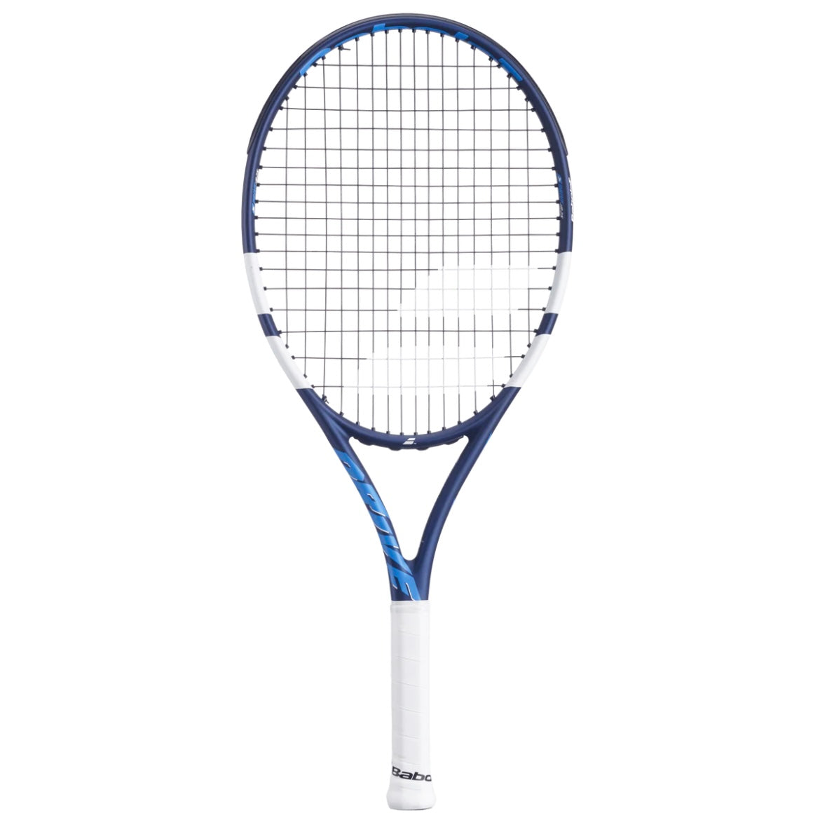 Babolat Drive 25 Junior Tennis Racket (Blue-white) (Prestrung)