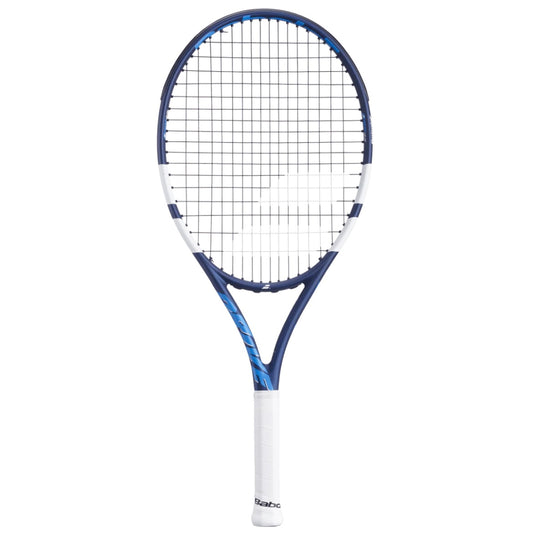 Babolat Drive 25 Junior Tennis Racket (Blue-white) (Prestrung)