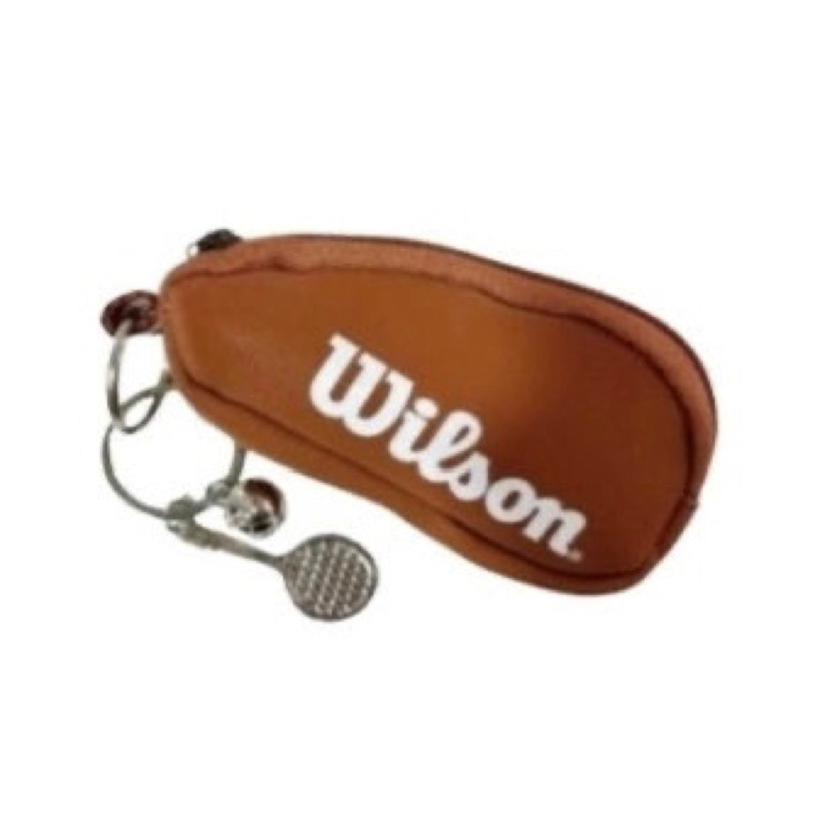 Wilson Roland Garros Purse and Ball Keychain Set (White / Clay)