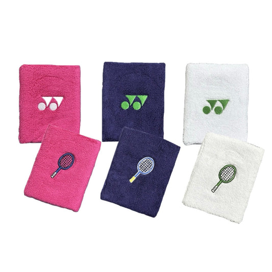 Yonex 11cm Racket Logo Wristband (a pair)