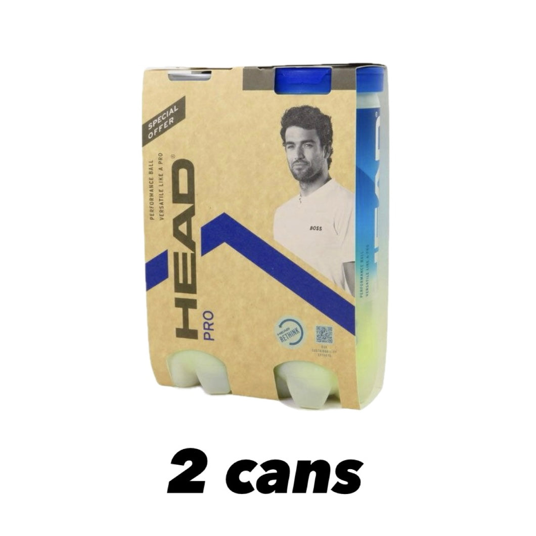 Head Pro Tennis Balls 3B (3 balls per can)