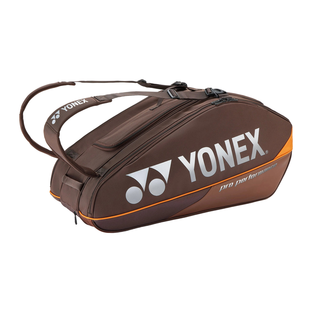 Yonex Pro (9 Pack) Racket Bag (Espresso Brown)