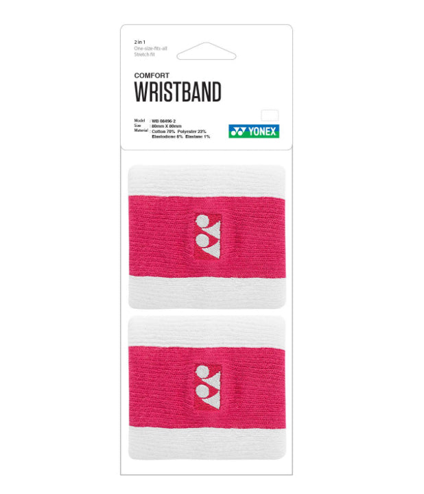 Yonex Comfort Wristband WB 08496-2 (a pair)