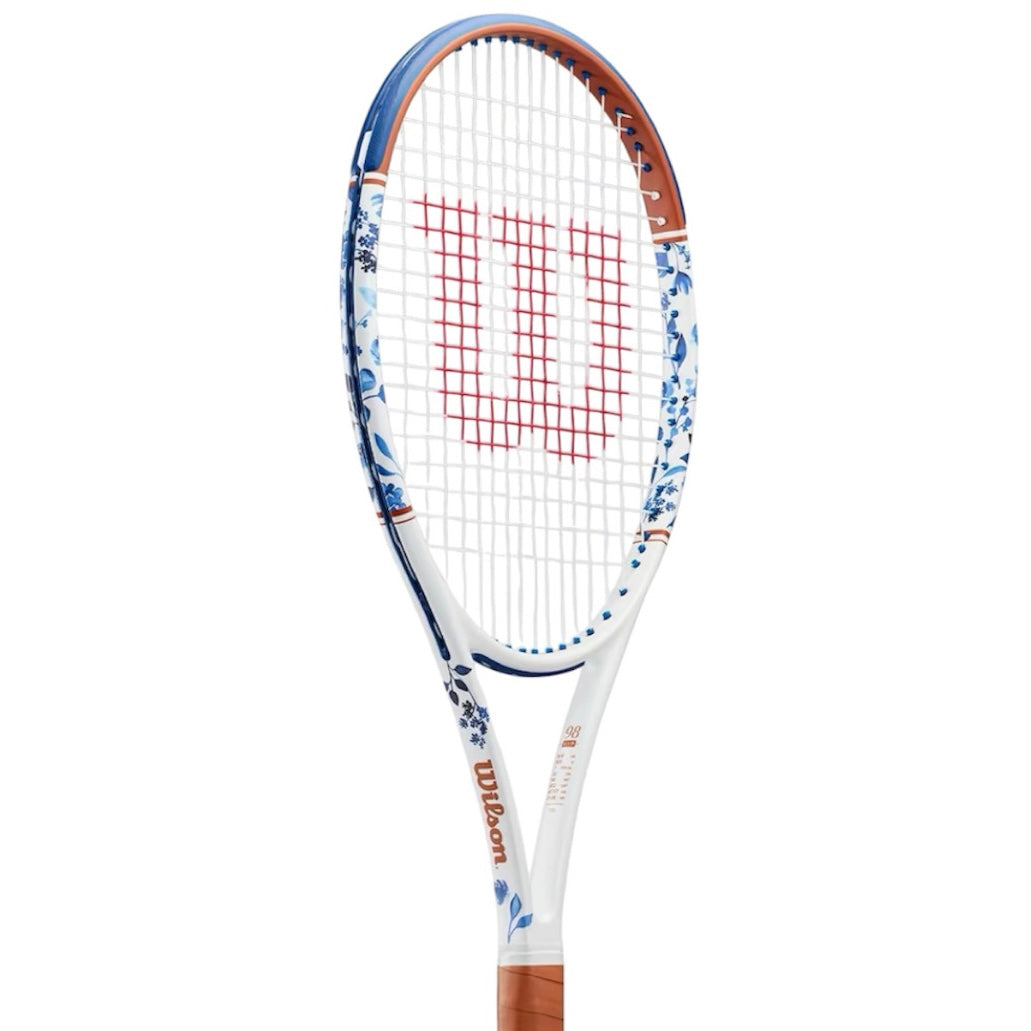 Wilson Blade 98 16x19 v10 Heritage Porcelain Limited Edition Tennis Racket (305g) (Unstrung)