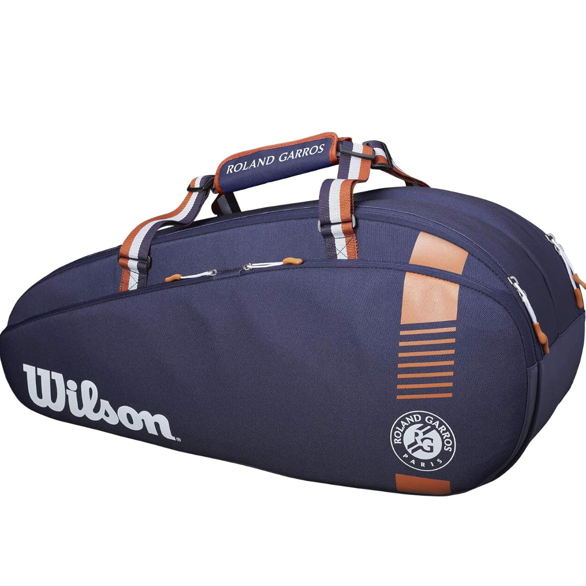 Wilson Roland Garros Team (6 Pack) Racket Bag (Navy blue)