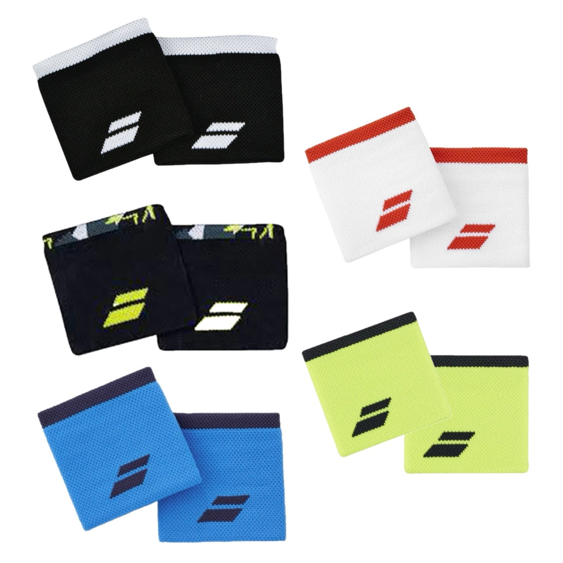 Babolat Logo Wristbands (a pair)