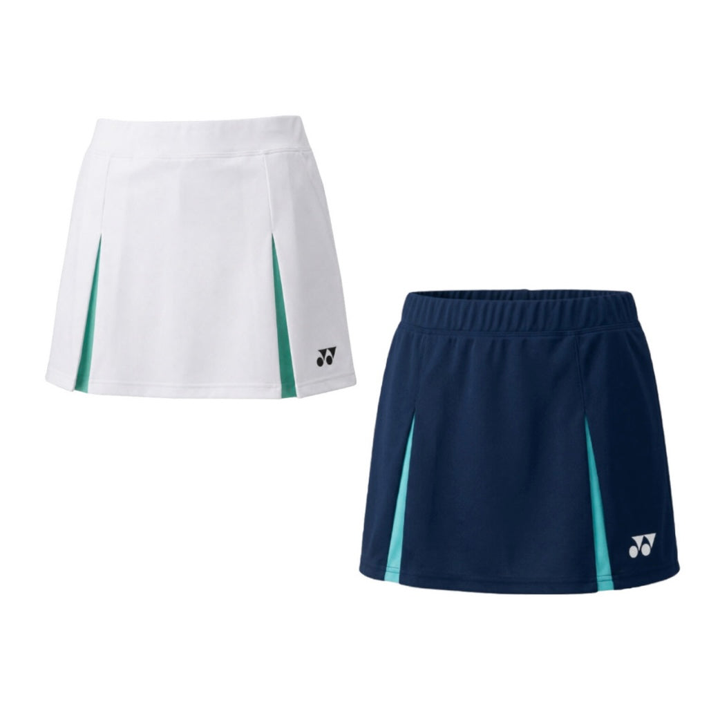 Yonex Women's Sports Skirt (White / Navy)