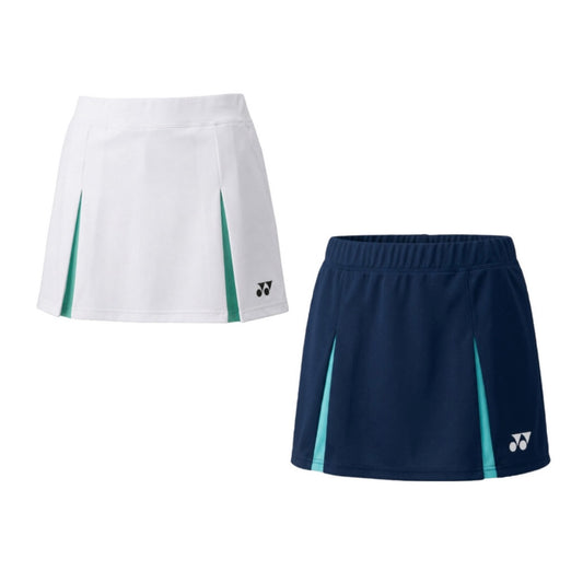 Yonex Women's Sports Skirt (White / Navy)