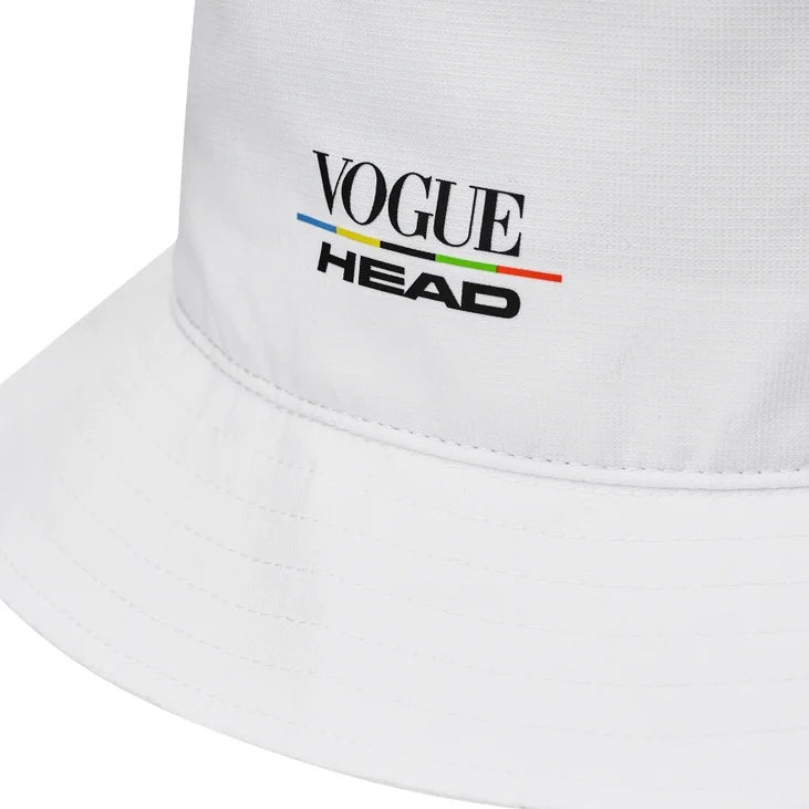 HEAD x VOGUE Special Edition Bucket Hat Unisex Cap (White)