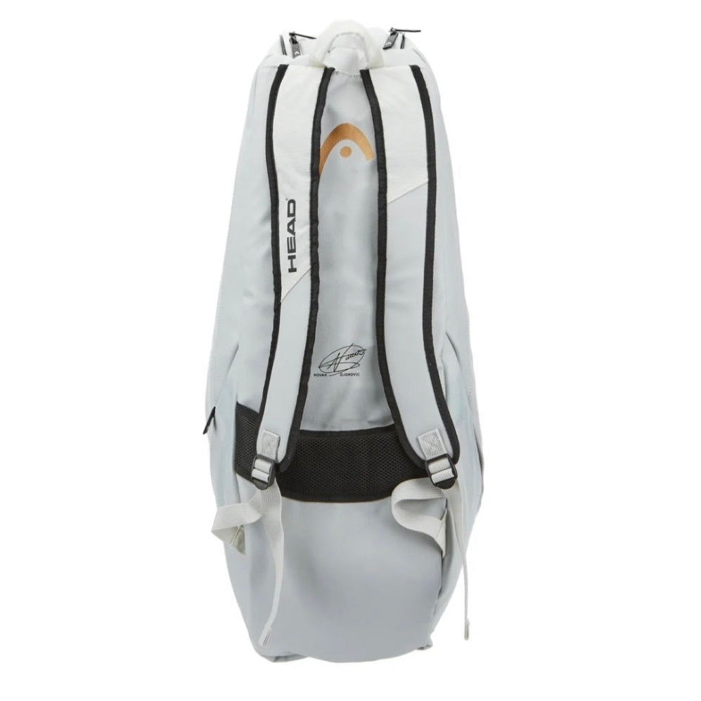 Head Pro X (6 Pack) Racket Bag M (Off White)