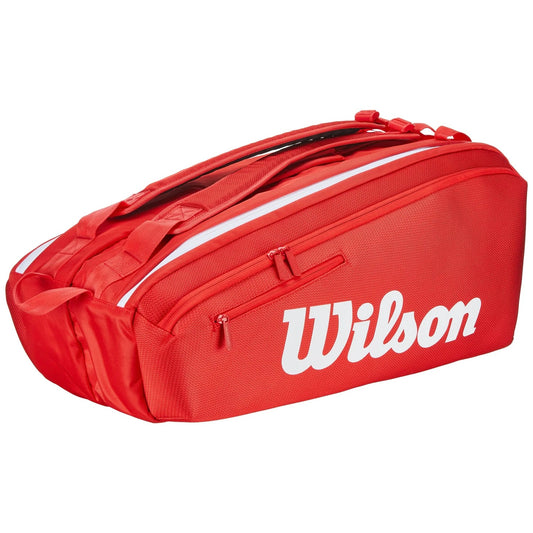 Wilson Super Tour (9 Pack) Red 2025 Racket Bag