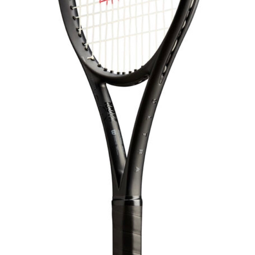 Wilson Noir Ultra 100 v4 Tennis Racket (300g) (Unstrung)