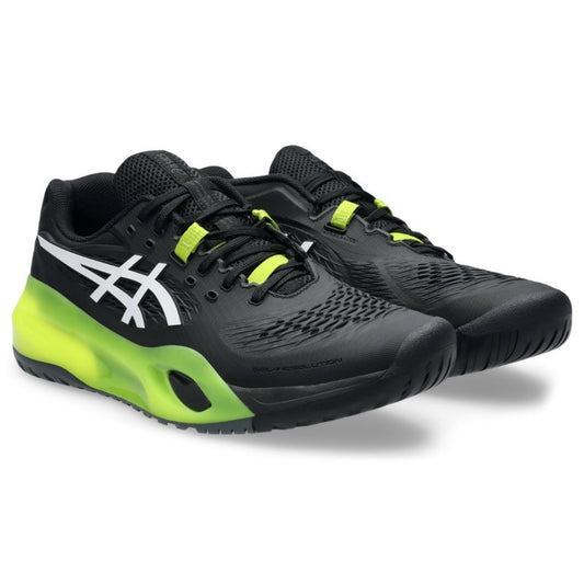 Asics Gel-Resolution X Men’s Tennis Shoes (Black-White)
