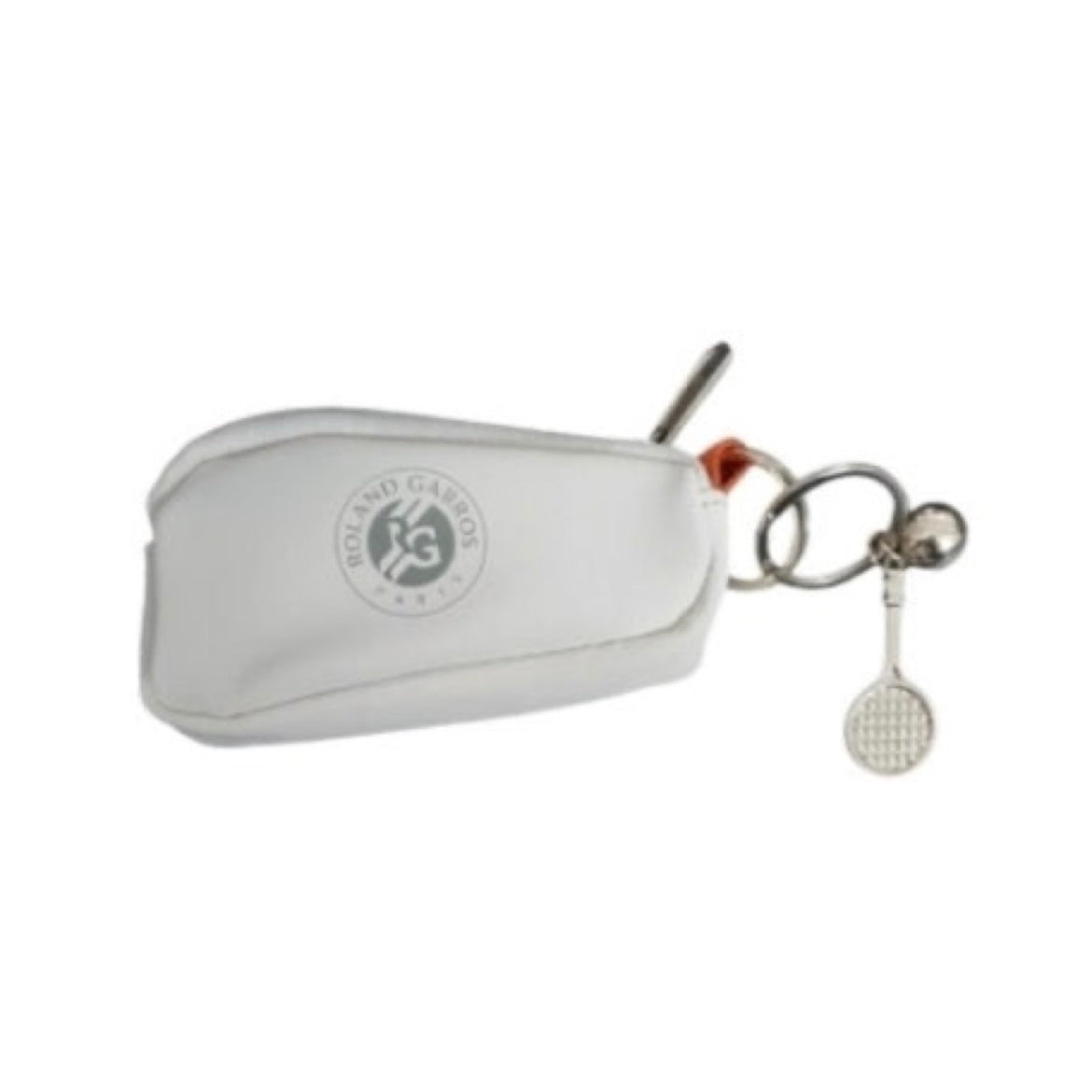 Wilson Roland Garros Purse and Ball Keychain Set (White / Clay)