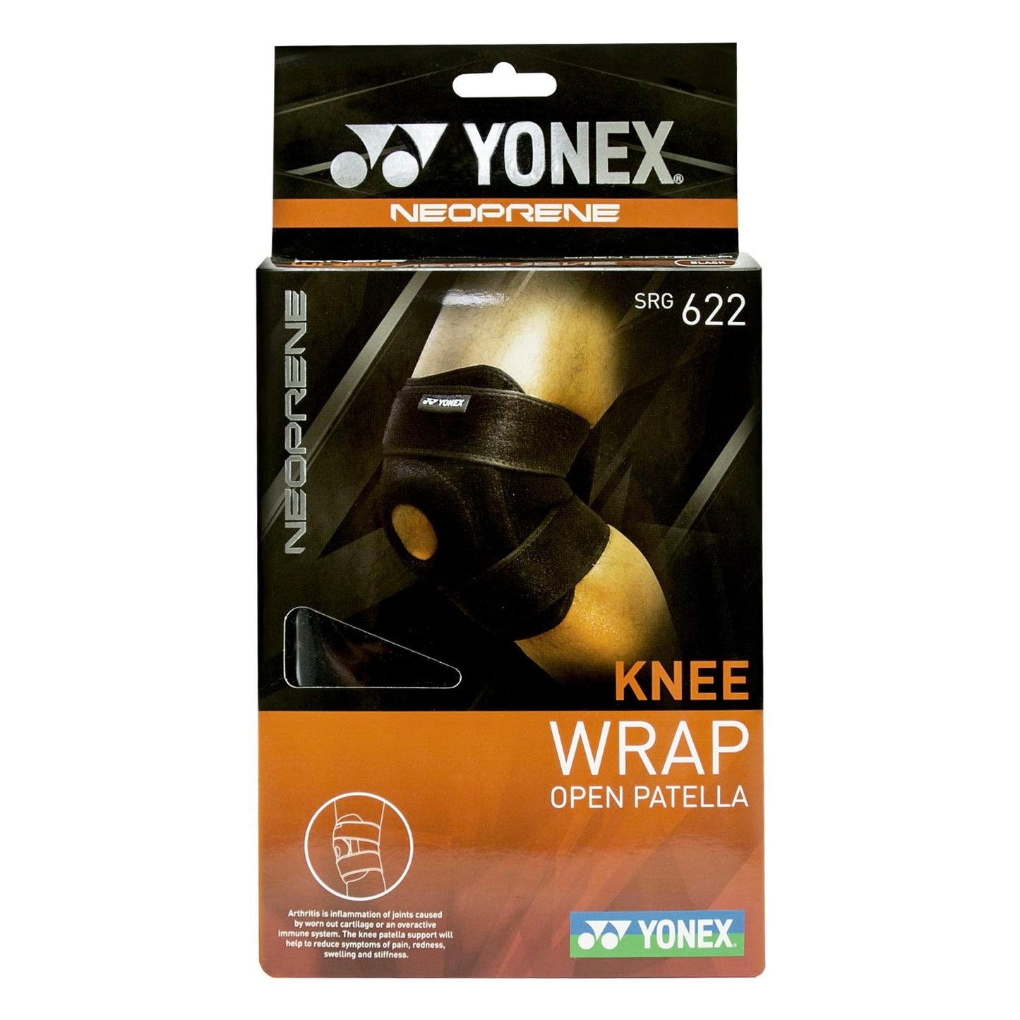 Yonex Neoprene Knee Wrap Open Patella SRG622