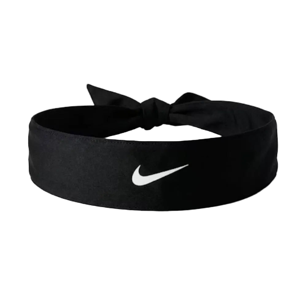 Nike Women's Tennis Premier Dri-Fit Head Tie (White / Black) - SportStation HK
