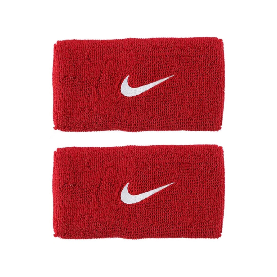 Nike Swoosh Doublewide Wristbands (a pair)