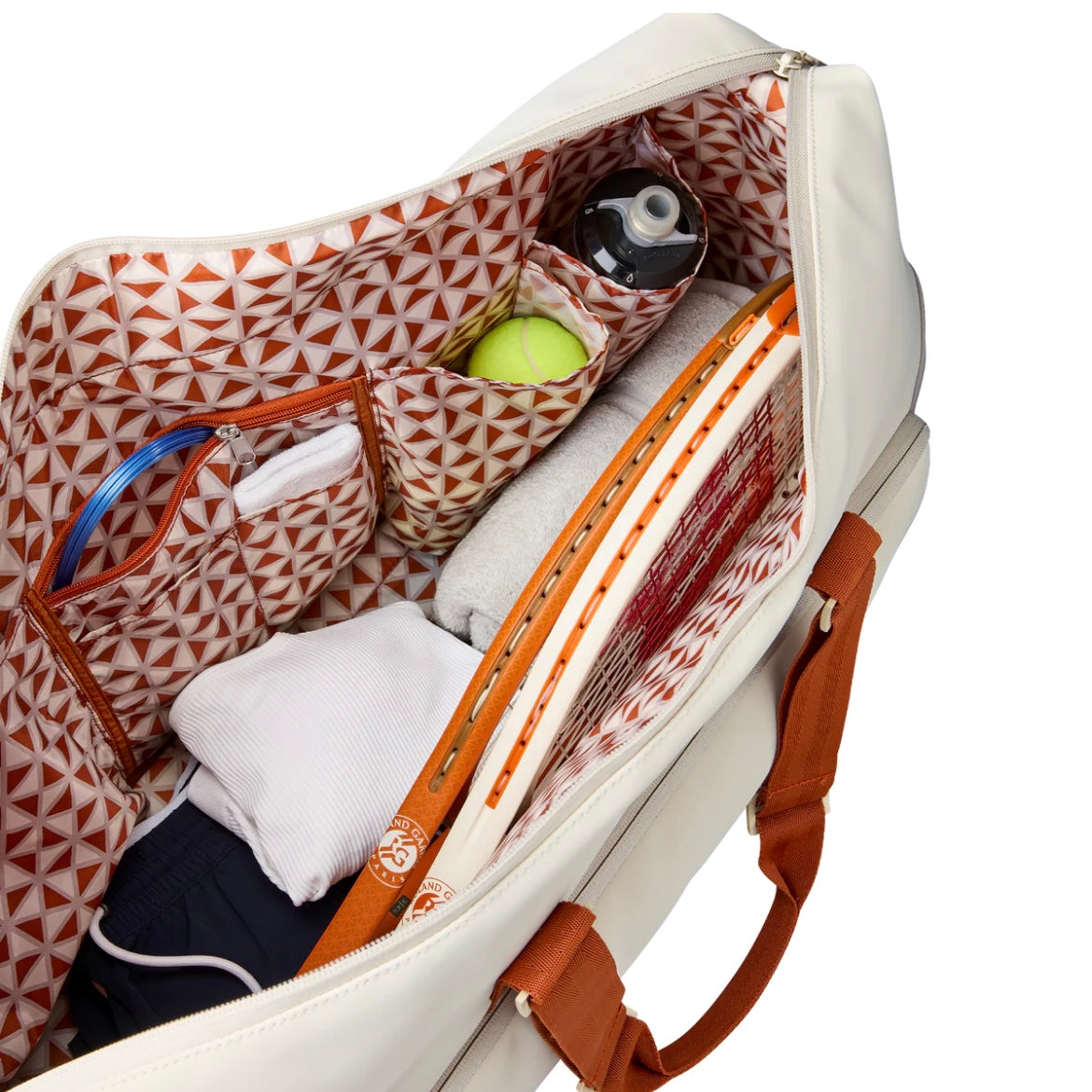 Wilson 2025 Roland Garros Tote Bag (Cream-Clay)