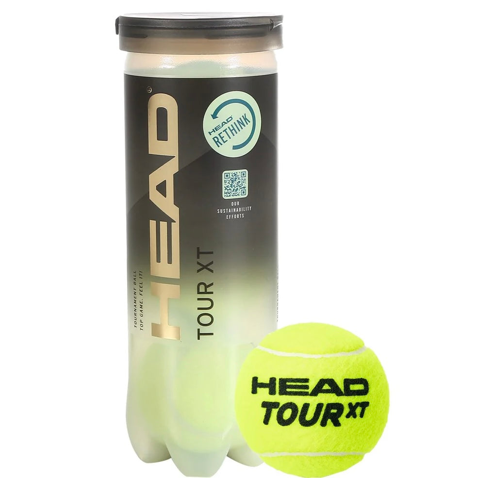 Head Tour XT Tennis Balls 3B (3 balls per can)