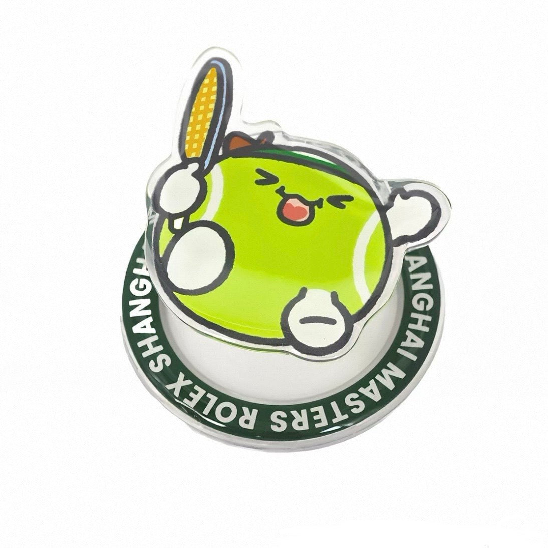 Rolex Shanghai Masters Phone Grip Tok (Green / Pink)