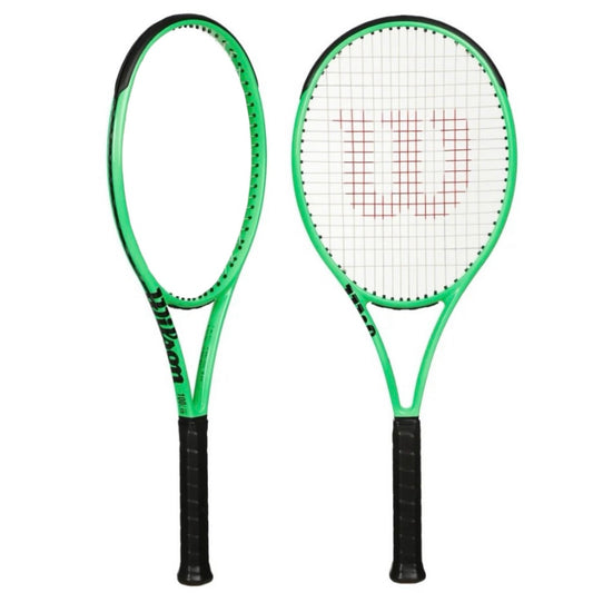 Wilson Blade 100L v8 Neon Green Limited Edition Tennis Racket (285g) (Unstrung)