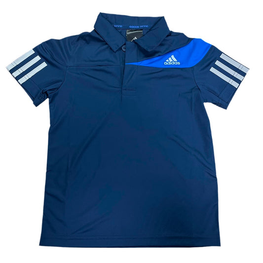 Adidas Junior Kids / Youth Boy’s Dri-FIT Response Polo Tee Top T-shirt (Dark Blue)