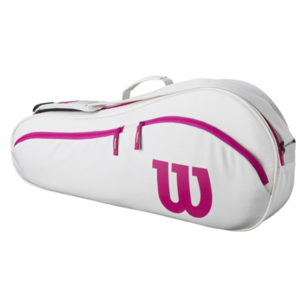 Wilson Advantage (3 Pack) Racket Bag 2025 (Off White-Pink)
