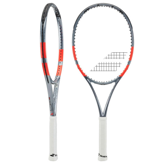 Babolat Pure Strike 2025 100 Carbon Grey Tennis Racket (300g) (Unstrung)