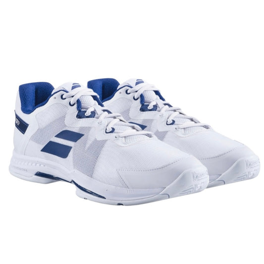 Babolat SFX3 All Court Men’s Tennis Shoes (White-Navy)