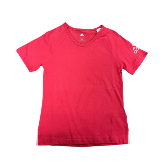 Adidas Junior Girls Logo Tee T-shirt (coral) (116cm)