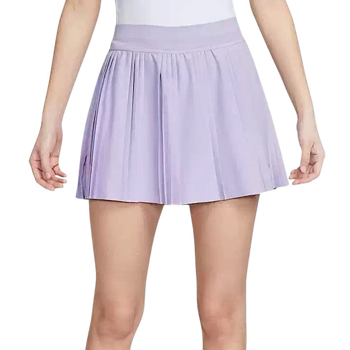 Nike Court Dri-FIT Advantage Women's Pleated Tennis Skirt (Purple)