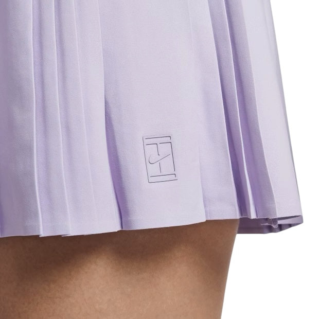 Nike Court Dri-FIT Advantage Women's Pleated Tennis Skirt (Purple)