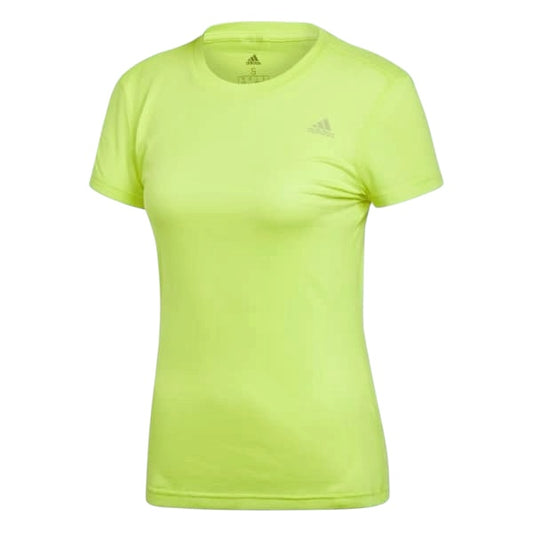 [CLEARANCE] Adidas Women’s FreeLift Prime Tee Top T-Shirt (Lime Yellow)