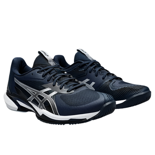 Asics Solution Speed FF 3 Men's Tennis Shoes (Navy - silver)