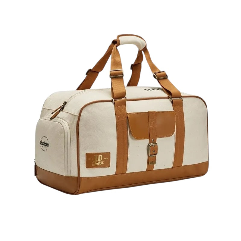 Wilson 110th Anniversary Duffle Bag (Cream-Brown)