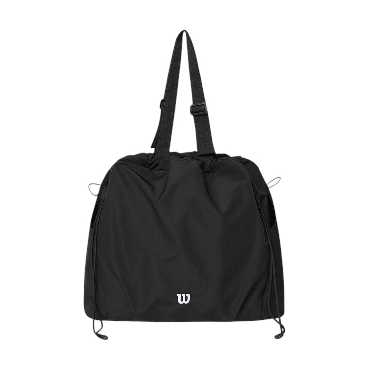 Wilson All Around Drawstring Multi Purpose Tote Bag (Black)