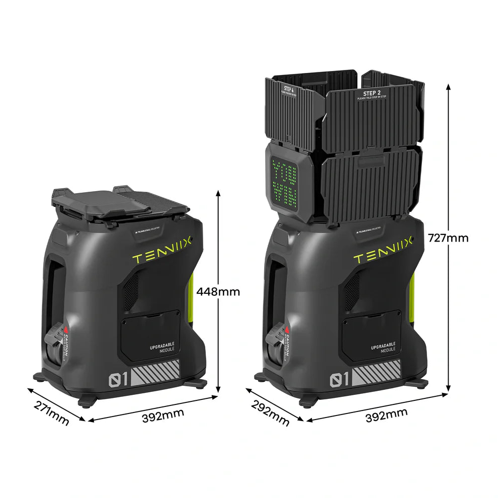 Tenniix AI Tennis Robot with Voice Armband Module