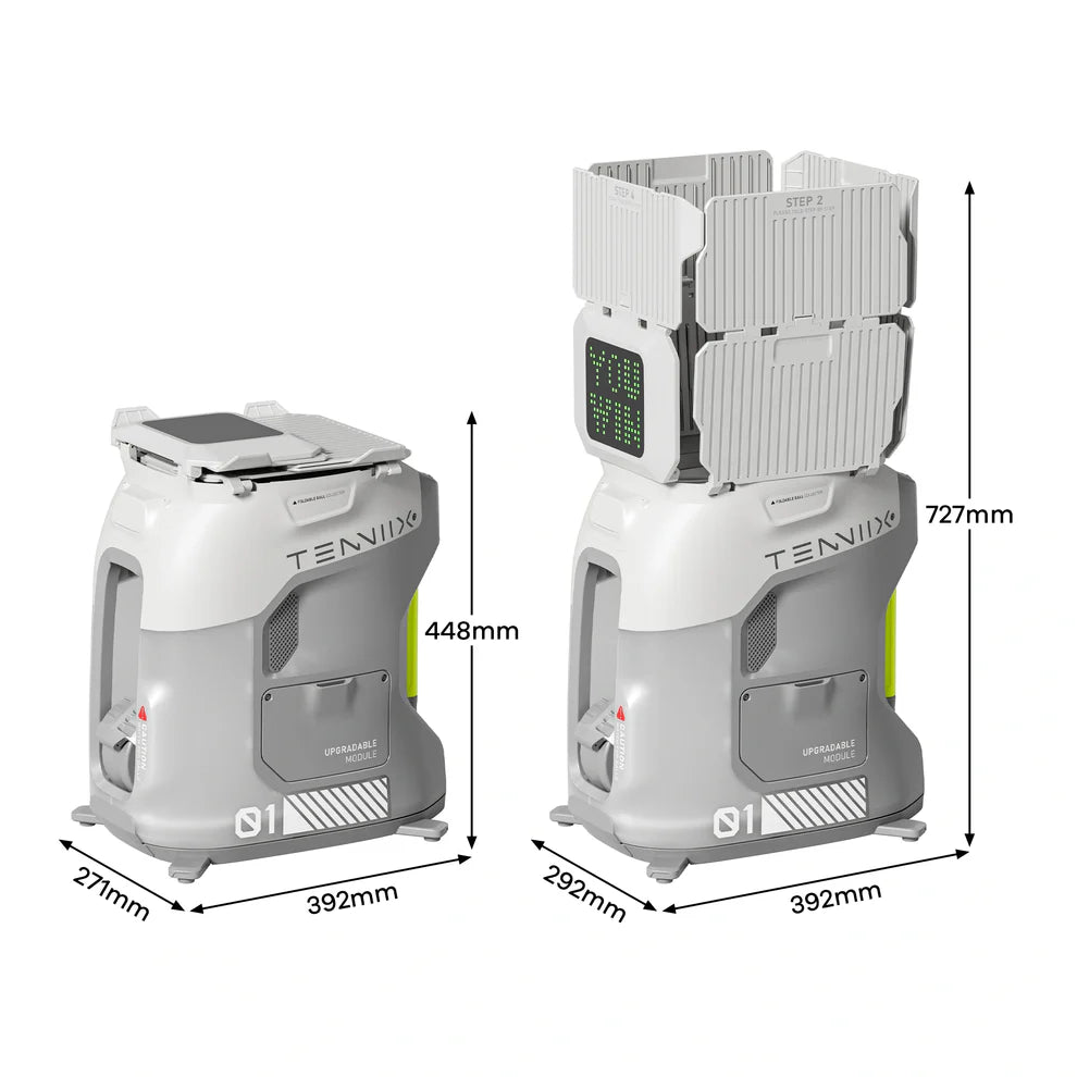 Tenniix AI Tennis Robot with Voice Armband Module
