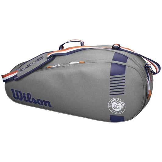 Wilson Roland Garros Team (3 Pack) Racket Bag (Grey)