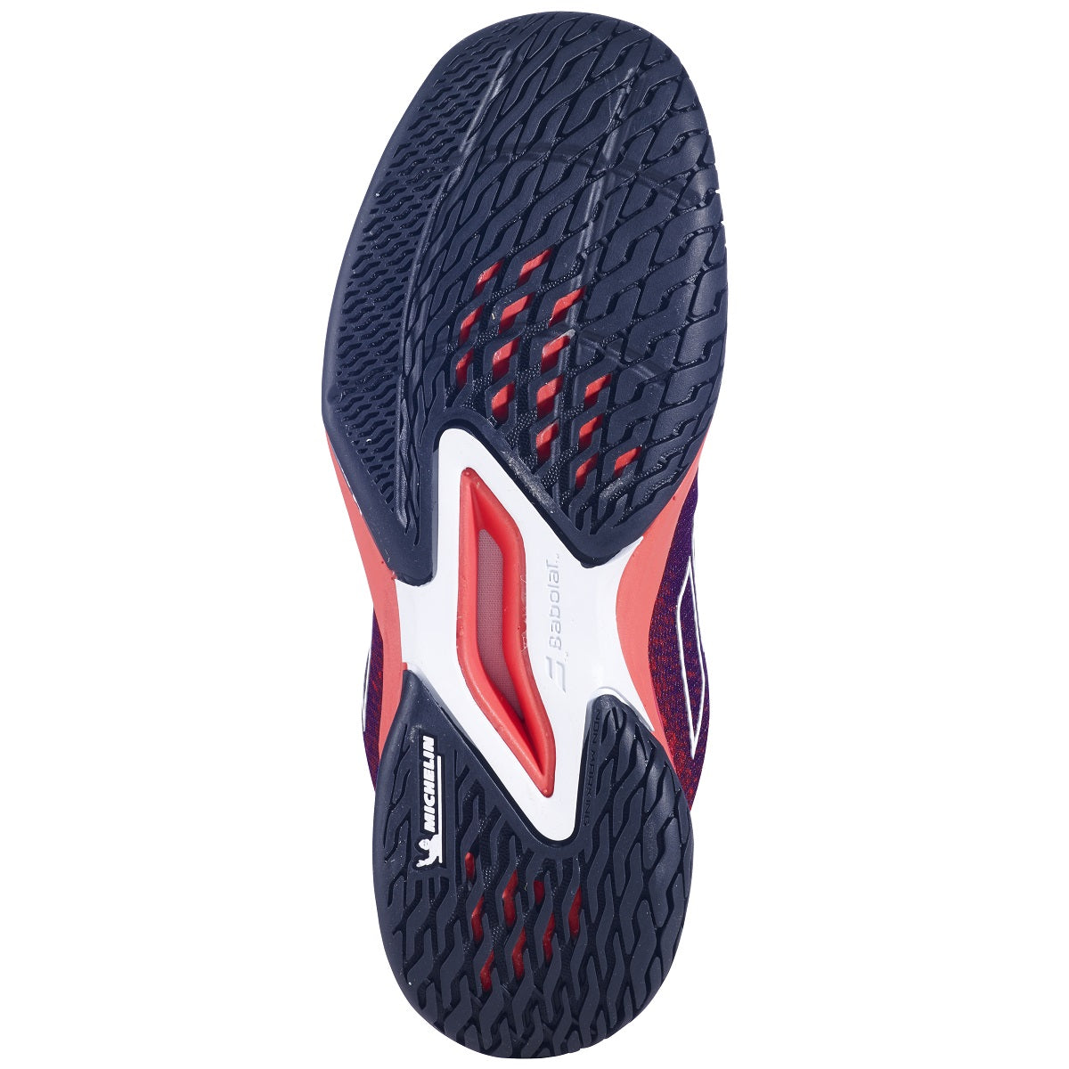 Babolat Jet Mach 3 All Court Junior Tennis Shoes (Black-Poppy Red) - SportStation HK