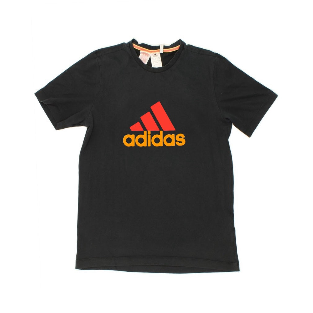 Adidas Junior Kids / Youth Boy’s Cotton Tee Top T-shirt (black)