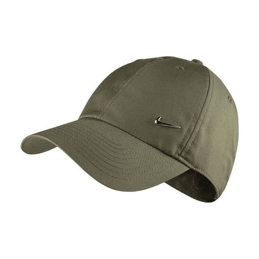 Nike Unisex Metal Swoosh H86 Adjustable Cap (Olive Green)