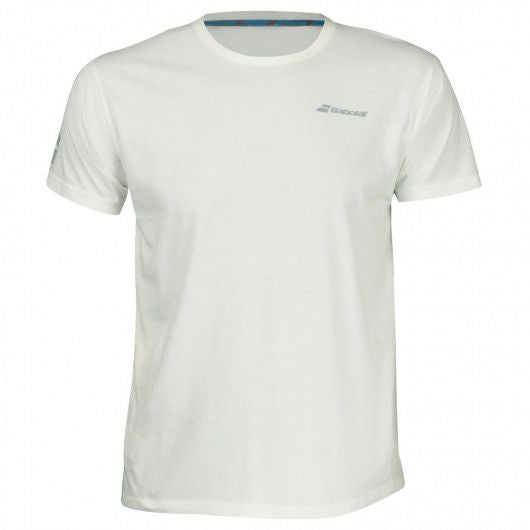 Babolat Junior Kids / Youth Boy’s Core Tee (White)