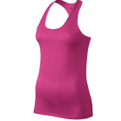 Nike Women’s Dri Fit Racer Back Tank Top (Rose Pink) (size XS)