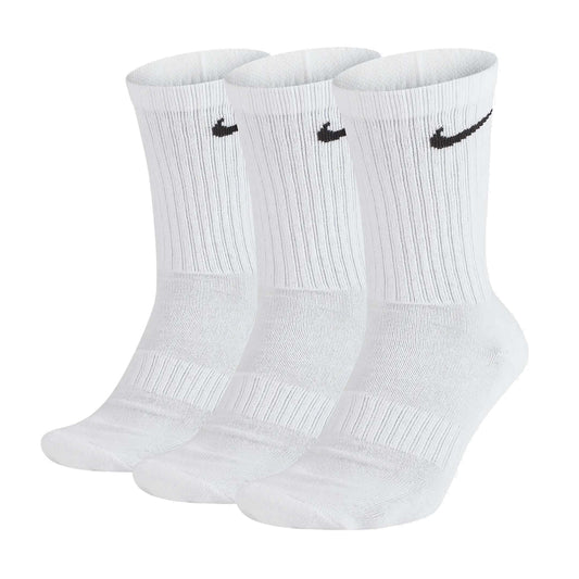 Nike Cotton Cushion Crew 3-Pack Socks (white)